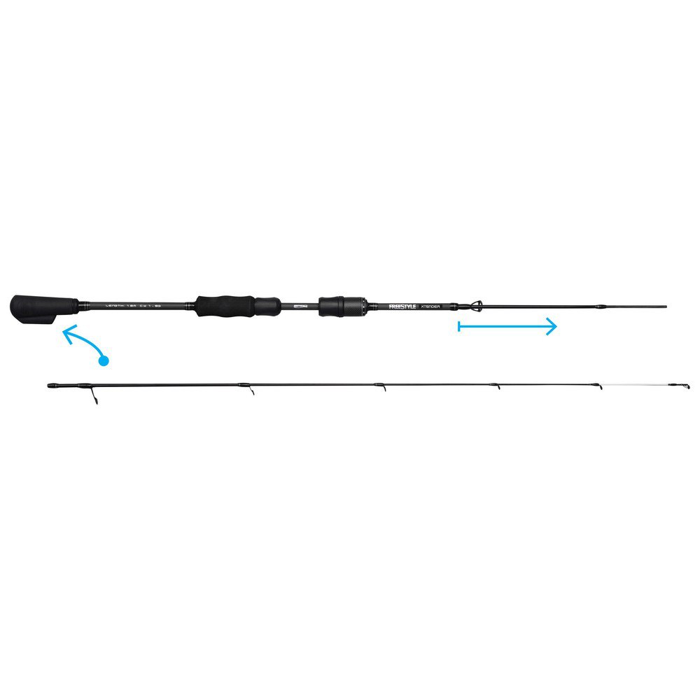 Купить SPRO 002228-00183-00000-00 Xtender DS Спиннинговая Удочка Черный 1.80 m  7ft.ru в интернет магазине Семь Футов