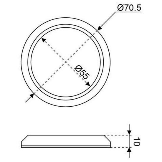 Купить Talamex 13459116 LED Construction Downlight 24-28V Серый  Grey 140 Lumens  7ft.ru в интернет магазине Семь Футов