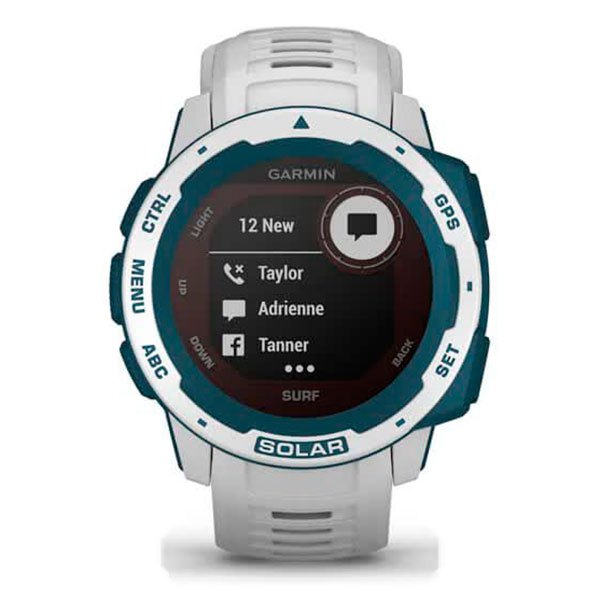 Купить Garmin 010-02293-08 Instinct Solar Часы Белая  Surf Cloudbreak 7ft.ru в интернет магазине Семь Футов