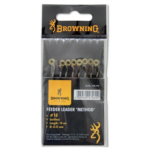 Купить Browning 4706010 Feeder Method Pellet 0.220 Mm Лидер Серебристый Bronze 10  7ft.ru в интернет магазине Семь Футов