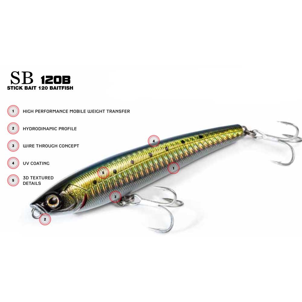 Купить Molix SB120B-249 Stick Bait Baitfish 120 Mm 26g Многоцветный 249 Spring Sarda 7ft.ru в интернет магазине Семь Футов