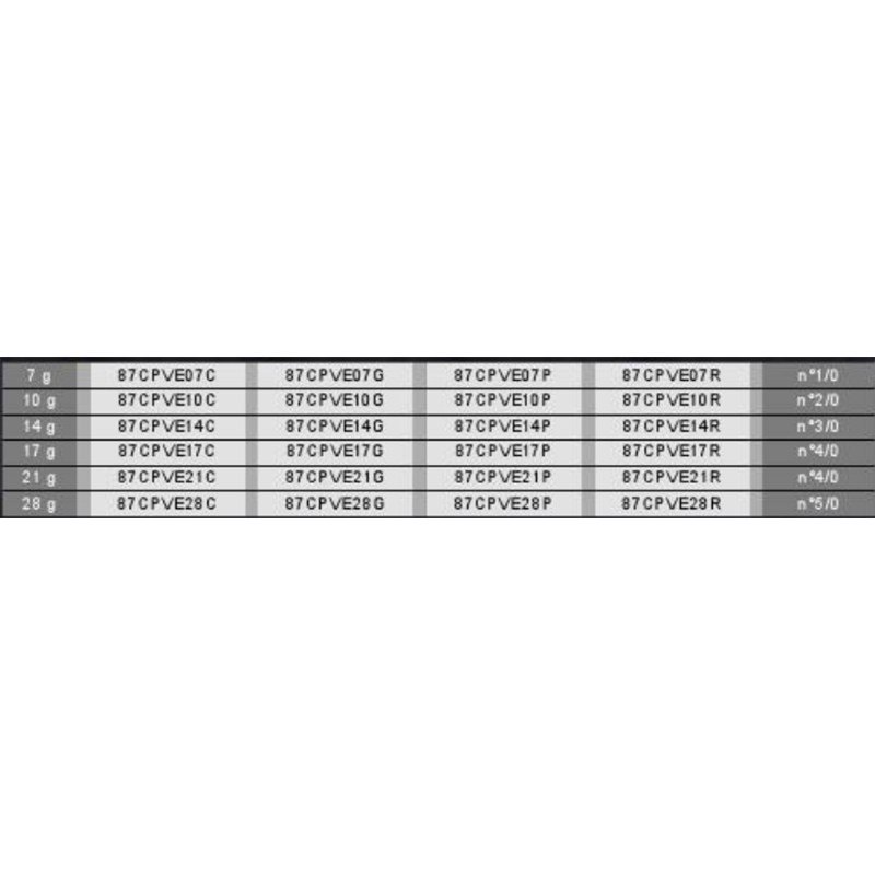 Купить Sakura 87CPVE14C Verticool Light Джиг-голова Серебристый Chartreuse 14 g  7ft.ru в интернет магазине Семь Футов