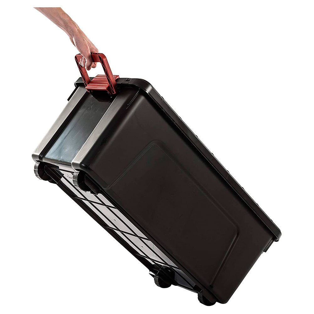Купить Metalsub BOX-DRY-0075 Wheeled Dry Box 75L Черный  Black / Red 7ft.ru в интернет магазине Семь Футов
