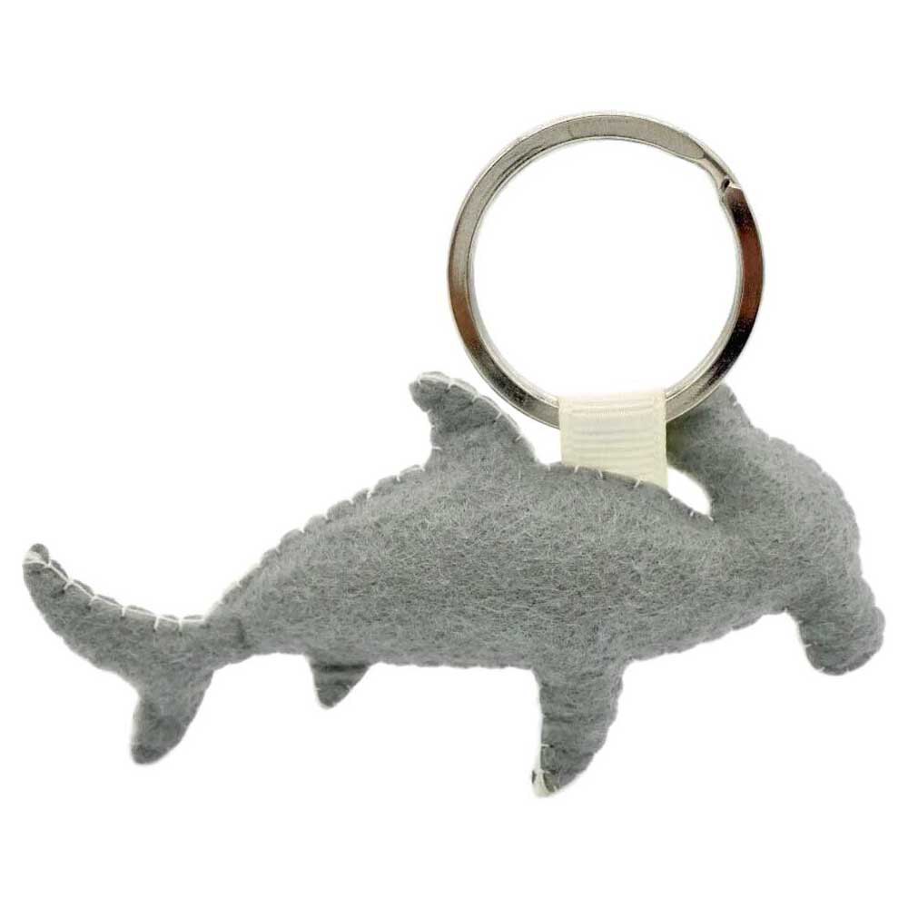 Купить Dive inspire KR-010 Брелок для ключей Mocha Hammerhead Shark Серый Grey / White 7ft.ru в интернет магазине Семь Футов