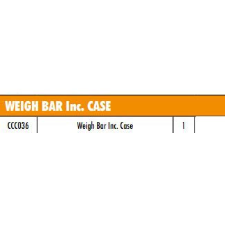 Купить Fox international CCC036 Weigh Bar Черный  Black 7ft.ru в интернет магазине Семь Футов