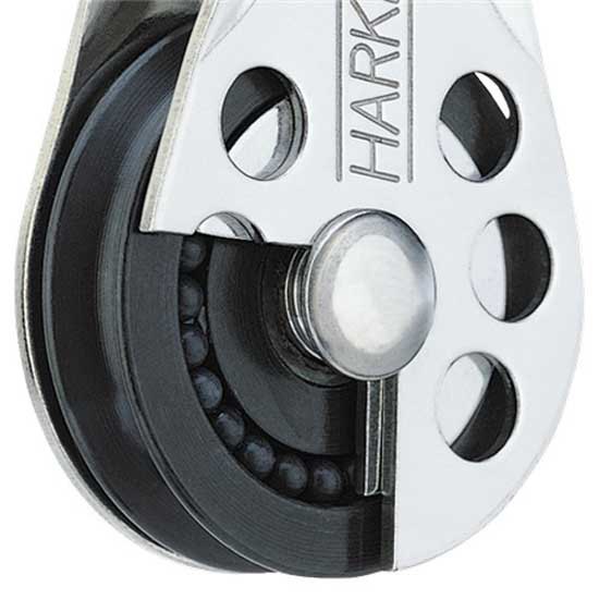 Купить Harken 308 Single Wire Block 51 mm Серебристый  Silver / Black 7ft.ru в интернет магазине Семь Футов