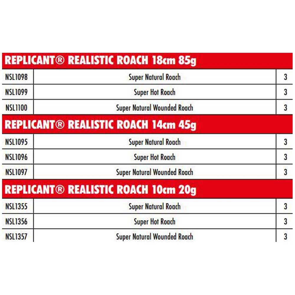 Купить Fox rage NSL1098 Replicant Roach 180 Mm 85g Многоцветный Super natural roach 7ft.ru в интернет магазине Семь Футов