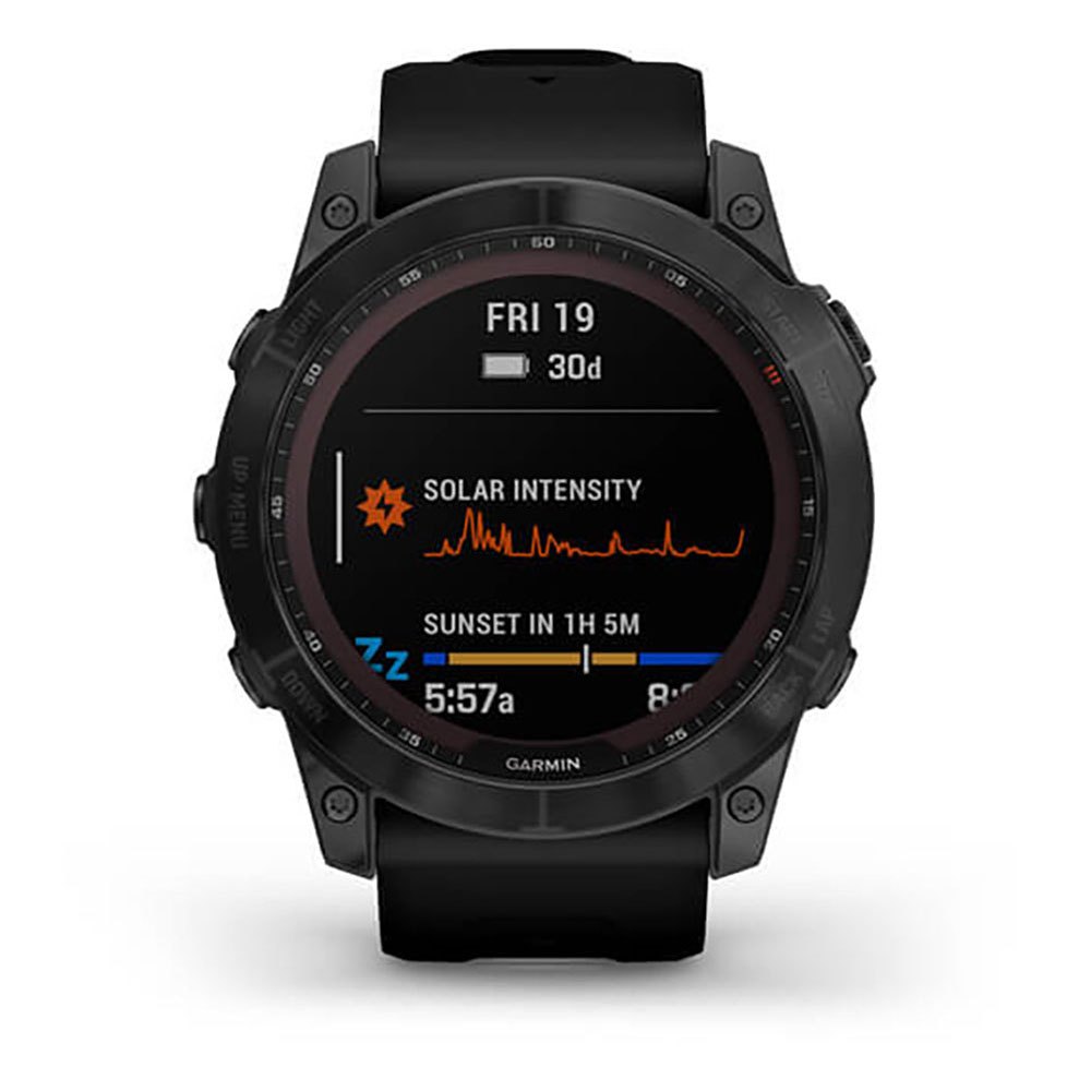 Купить Garmin 010-02541-23 Fenix 7X Sapphire Solar Часы Черный  Black DLC Titanium / Black 7ft.ru в интернет магазине Семь Футов