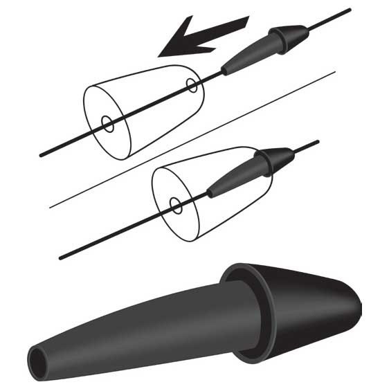 Купить Quantum fishing 6698301 Line Aligner Кикеры Черный  Black S  7ft.ru в интернет магазине Семь Футов