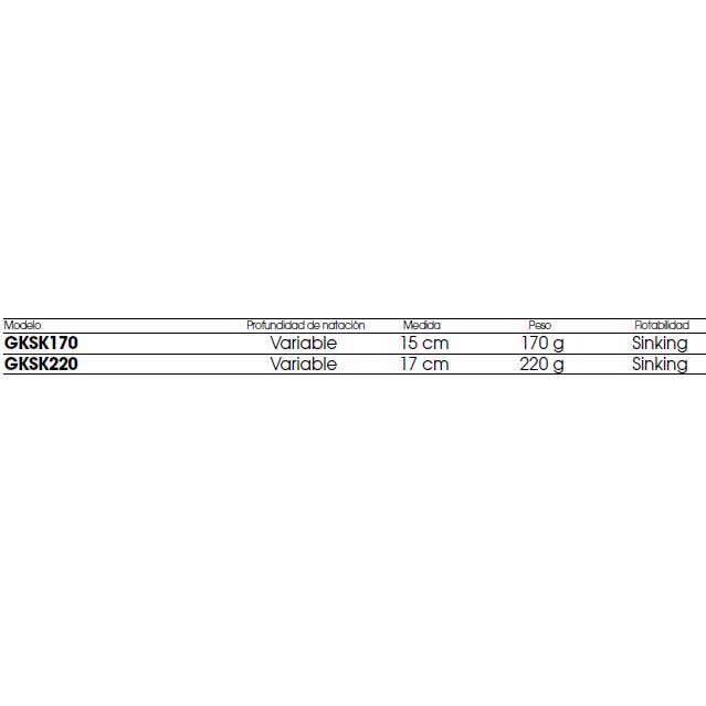 Купить Storm 14STGKSK220DF3 Gomoku Kensaki 170 Mm 220g Многоцветный DF3 220 g  7ft.ru в интернет магазине Семь Футов