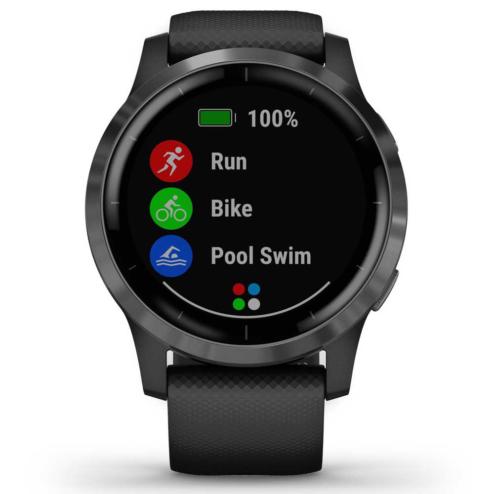 Купить Garmin 010-02174-12 Vivoactive 4 Часы Черный  Black 7ft.ru в интернет магазине Семь Футов