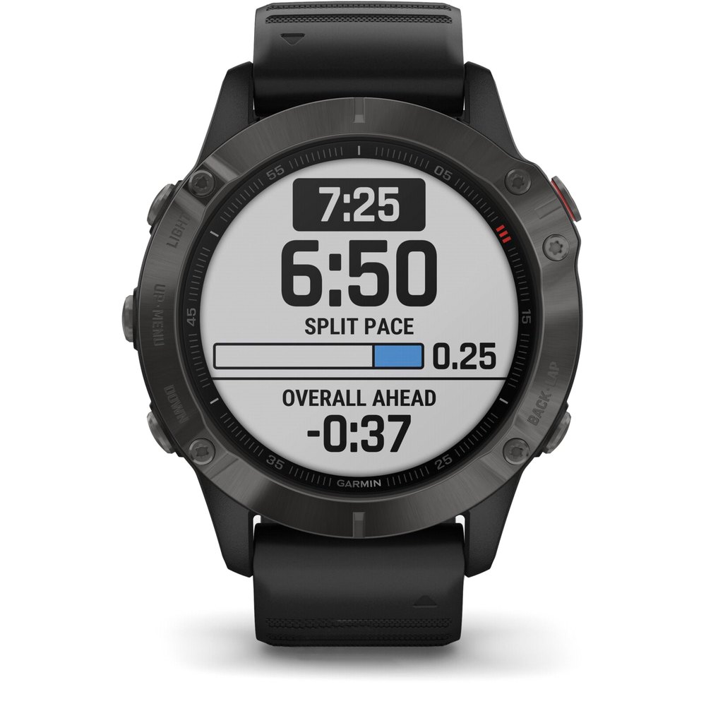 Купить Garmin 010-02158-11 Fenix 6 Sapphire Часы Черный  Black 7ft.ru в интернет магазине Семь Футов