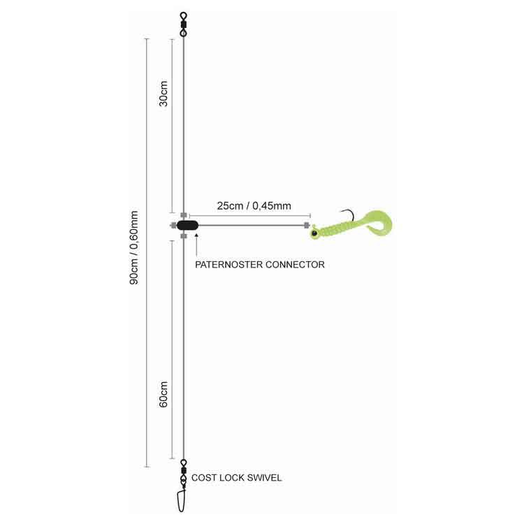 Купить SPRO 004740-00508-00000-00 Salt Twister Мягкая приманка Зеленый Glow 1/0  7ft.ru в интернет магазине Семь Футов