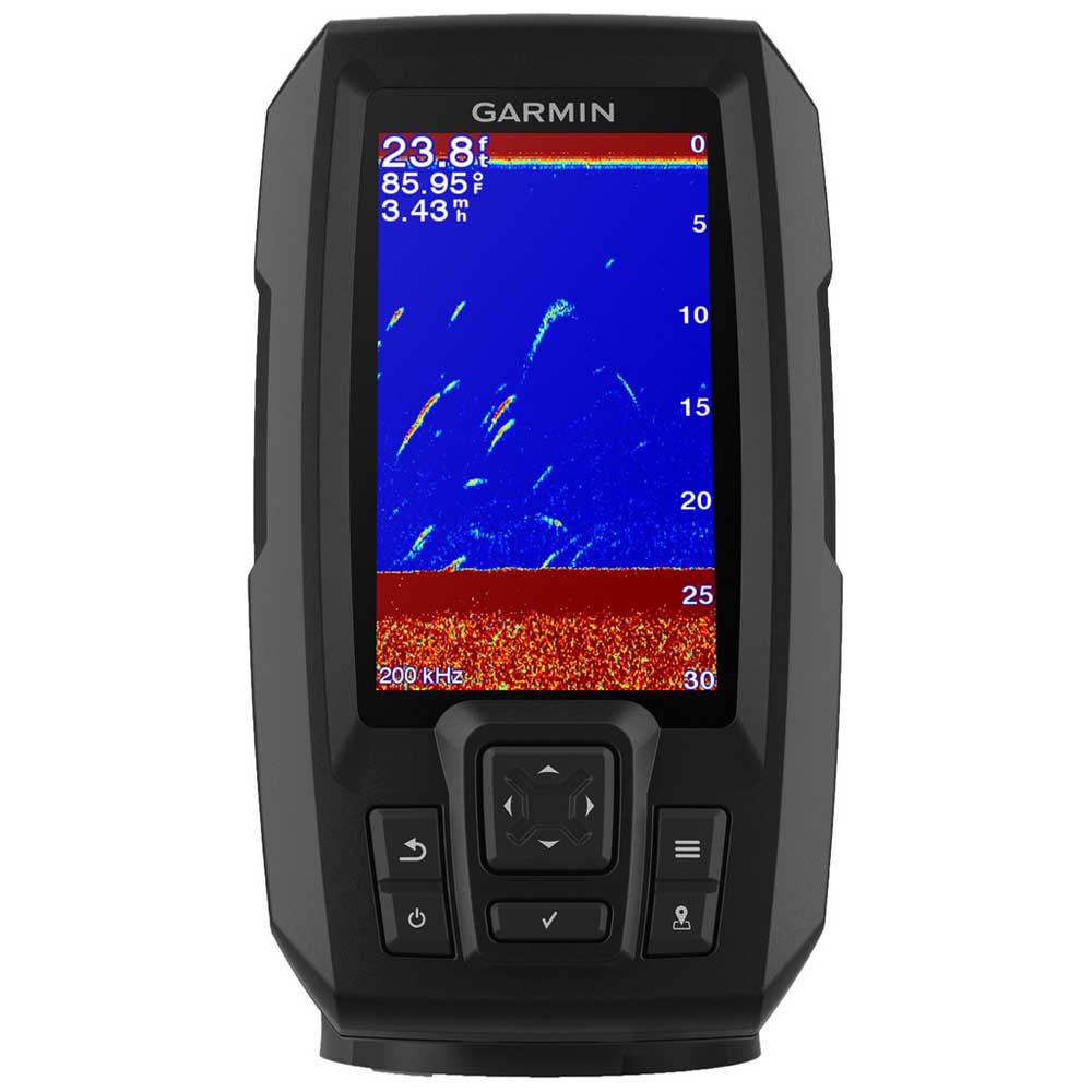 Купить Garmin 010-01870-01 Striker Plus 4 С преобразователем Черный Dual Beam 7ft.ru в интернет магазине Семь Футов