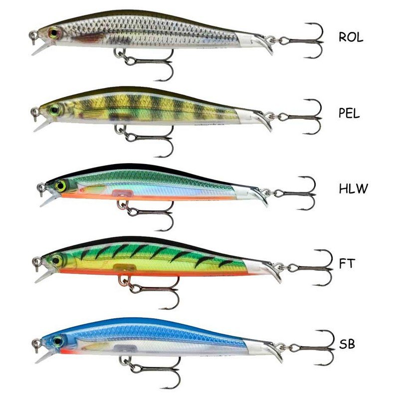 Купить Rapala 14RARPS12ROL Ripstop RPS12 Пескарь 120 мм 14 г Многоцветный ROL 7ft.ru в интернет магазине Семь Футов