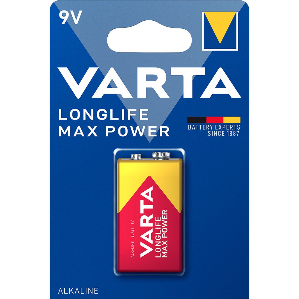 Купить Varta 38602 9V Long Life Щелочная батарея Голубой Blue 7ft.ru в интернет магазине Семь Футов