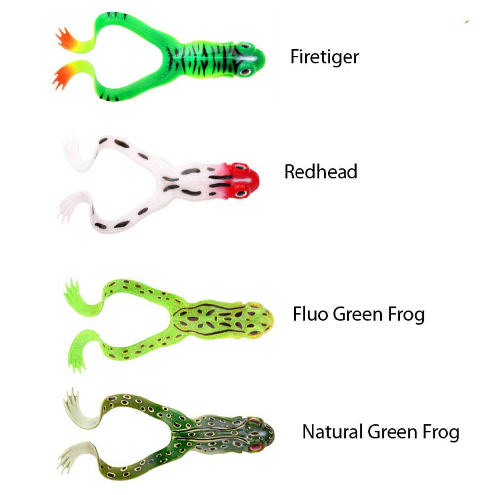 Купить SPRO 004664-00222-00000-00 Iris The Frog 100 mm Мягкая Приманка Многоцветный Redhead 7ft.ru в интернет магазине Семь Футов