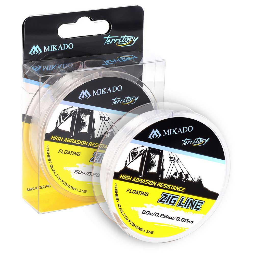 Купить Mikado AMC-ZIG-60-030 Territoy Zig Line Мононить 60 м Бесцветный Transparent 0.300 mm  7ft.ru в интернет магазине Семь Футов