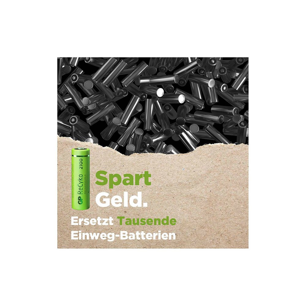 Купить Gp batteries 120210AAHCE-C2 Аккумуляторная батарея 2000mAh 2 единицы измерения Серебристый Silver 7ft.ru в интернет магазине Семь Футов