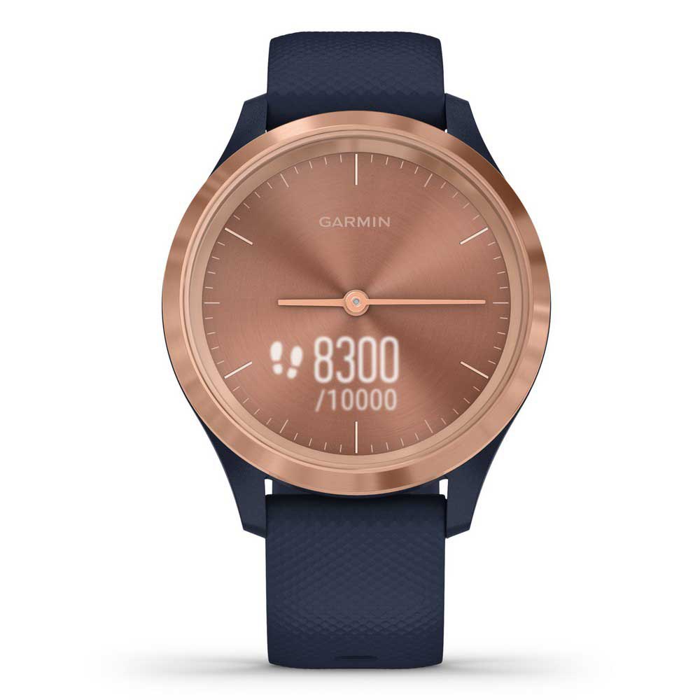 Купить Garmin 010-02238-03 Vivomove 3S Sport Часы Голубой  Rose Gold / Navy 7ft.ru в интернет магазине Семь Футов