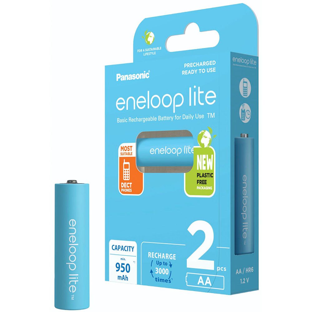 Купить Eneloop BK-3LCCE/2BE Аккумуляторная батарея 950mAh 2 единицы измерения Серебристый Silver 7ft.ru в интернет магазине Семь Футов
