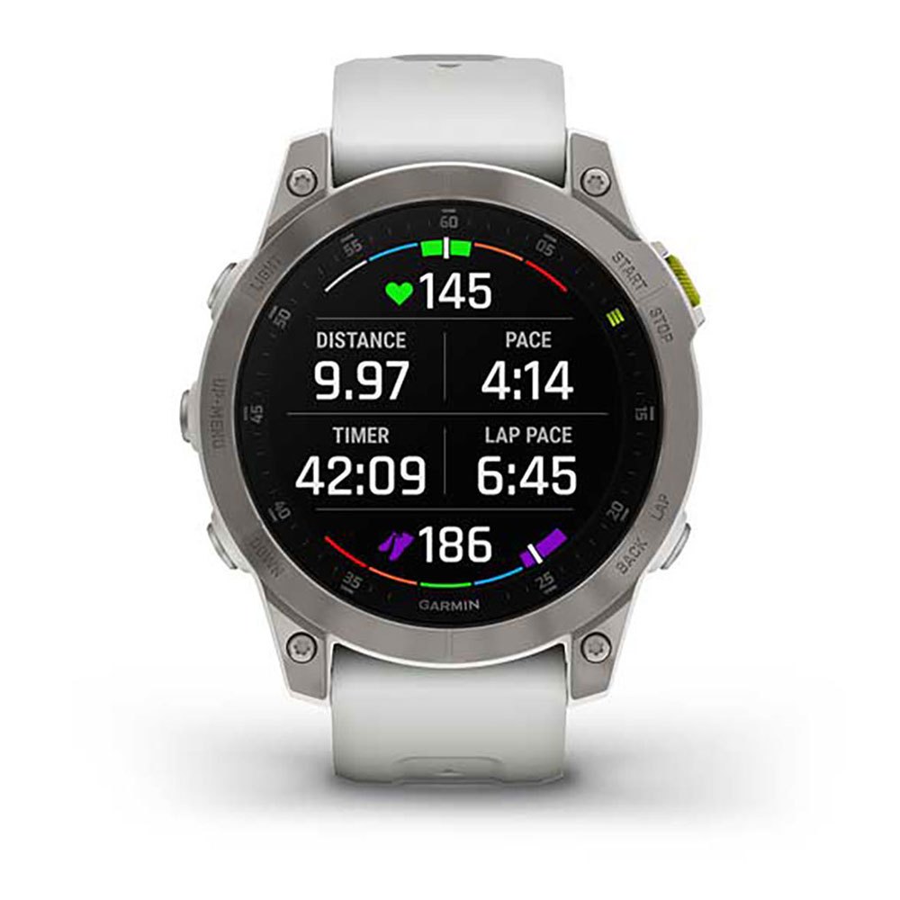 Купить Garmin 010-02582-21 Epix 2 Часы Белая  White Titanium 7ft.ru в интернет магазине Семь Футов