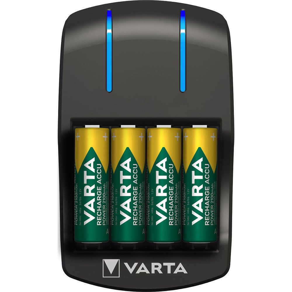 Купить Varta 38661 Plug 4x 2100mAh Mignon AA Аккумуляторы Черный Black 7ft.ru в интернет магазине Семь Футов