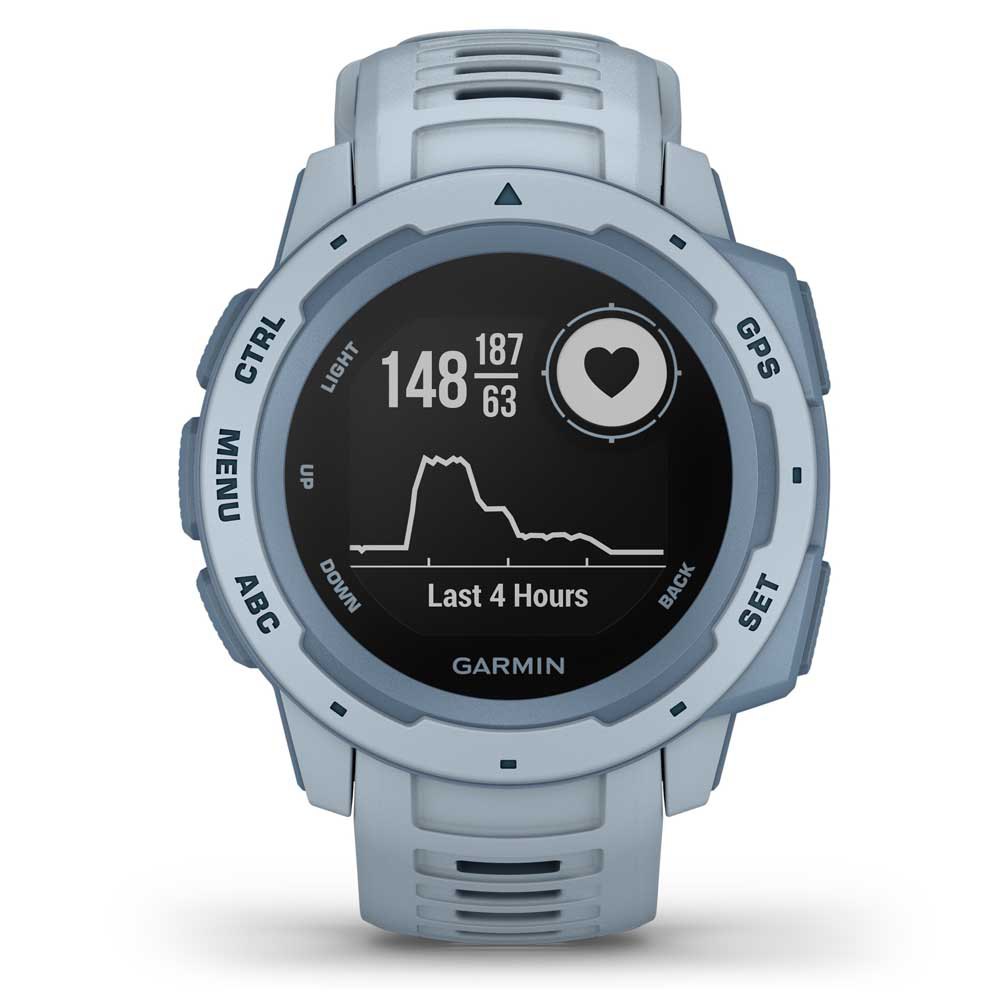 Купить Garmin 010-02064-05 Instinct Часы Голубой  Sea Foam 7ft.ru в интернет магазине Семь Футов