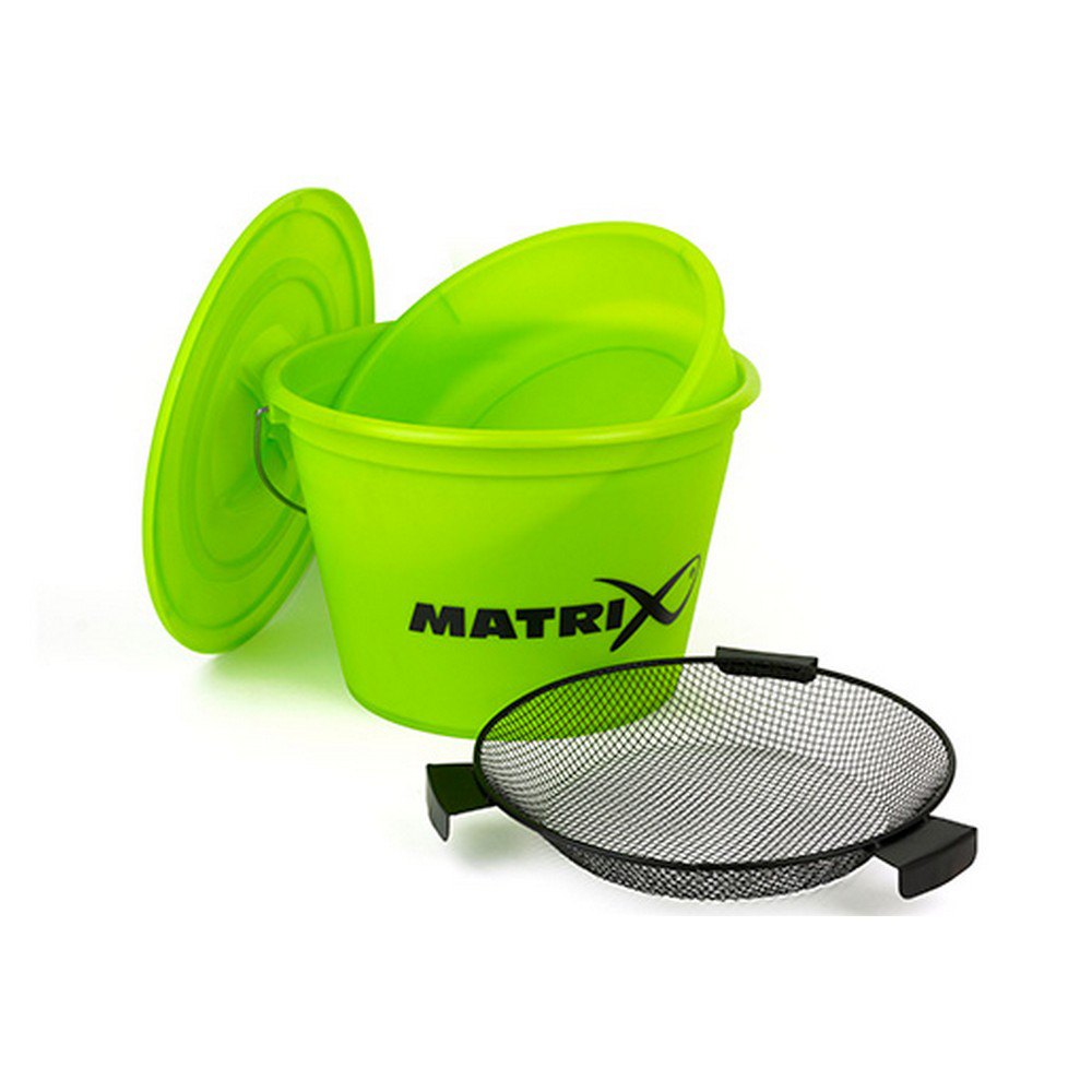 Купить Matrix fishing GBT020 Bucket Set Зеленый  Lime 7ft.ru в интернет магазине Семь Футов