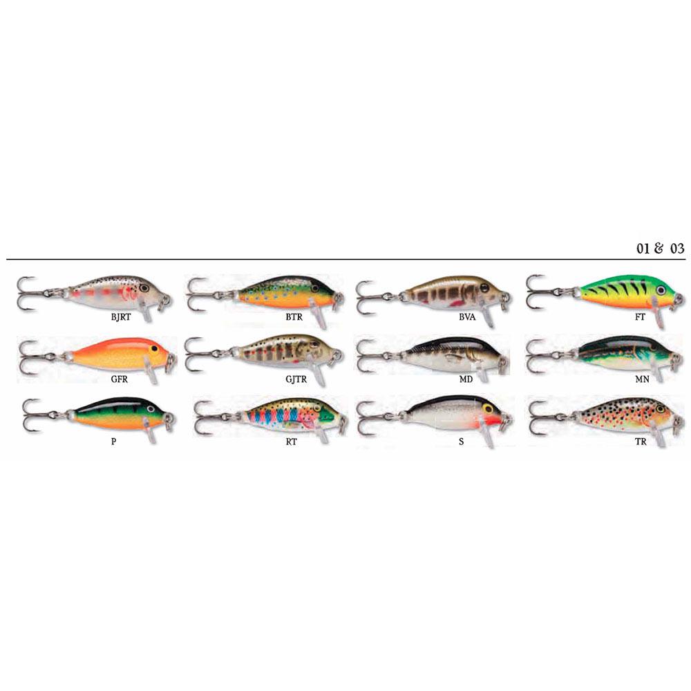 Купить Rapala 14RACD01GFR Countdown 25 Mm 2.7g Многоцветный  GFR 2.7 g  7ft.ru в интернет магазине Семь Футов