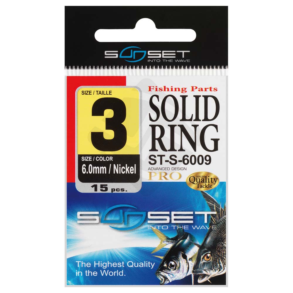Купить Sunset 88ASSR004 сварные кольца Серебристый Nickel 7.0 mm  7ft.ru в интернет магазине Семь Футов