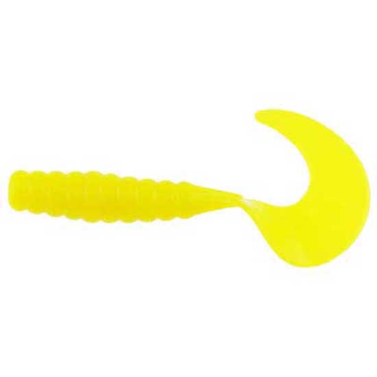 Купить Berkley 1307439 Powerbait Micro Power Grub 50 Зеленый  Yellow 50 mm  7ft.ru в интернет магазине Семь Футов