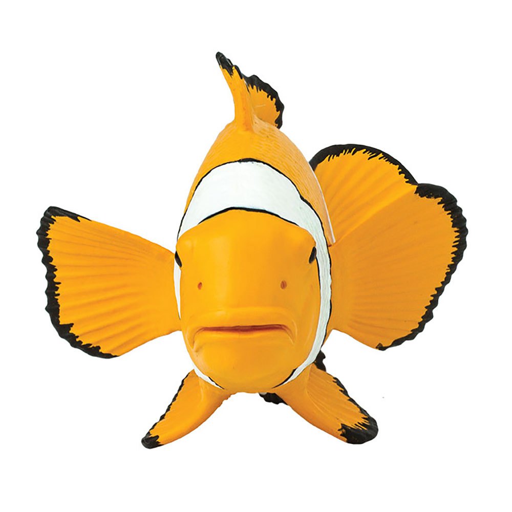 Купить Safari ltd S204129 Clown Anemonefish Фигура Белая  Orange / White From 3 Years  7ft.ru в интернет магазине Семь Футов