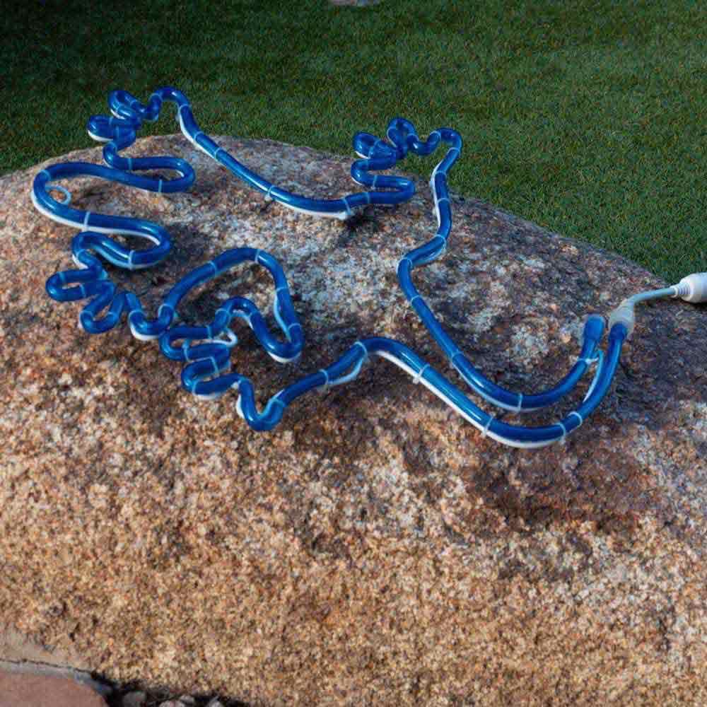 Купить Mings mark inc 672-8080125 ящерица декоративная Led Свет Голубой Blue 120V  7ft.ru в интернет магазине Семь Футов