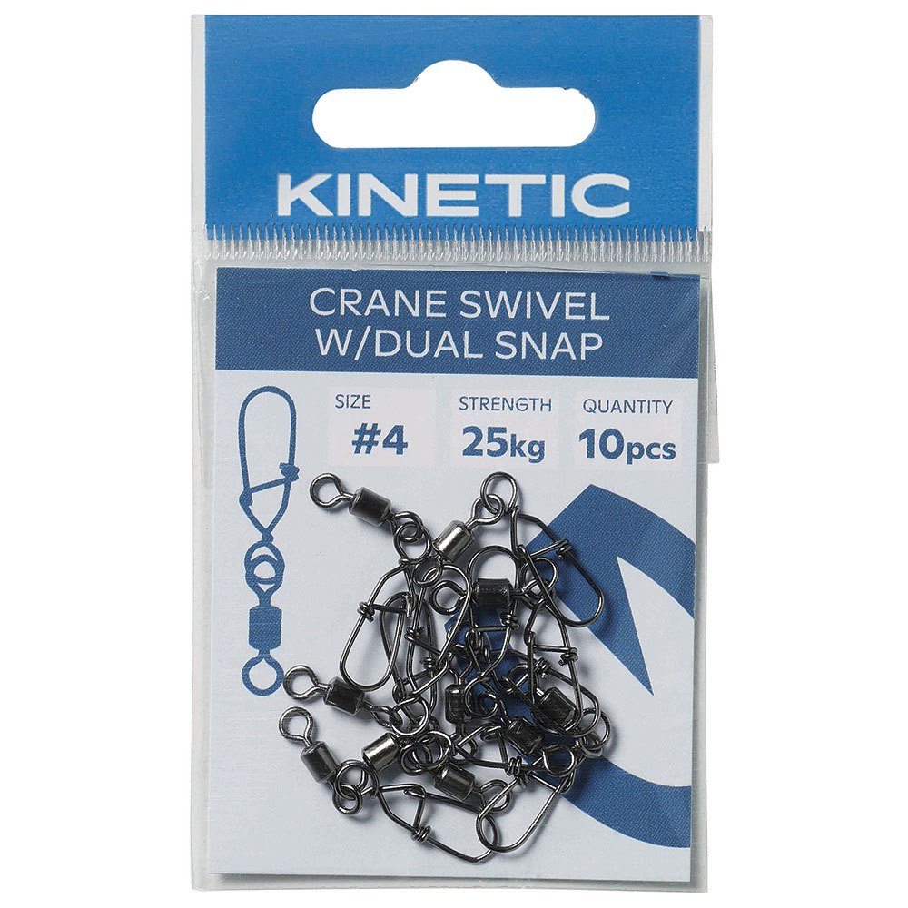 Купить Kinetic F615-007-041 Crane Dual Защелкивающийся шарнир 6 единицы Черный Black 1/0  7ft.ru в интернет магазине Семь Футов