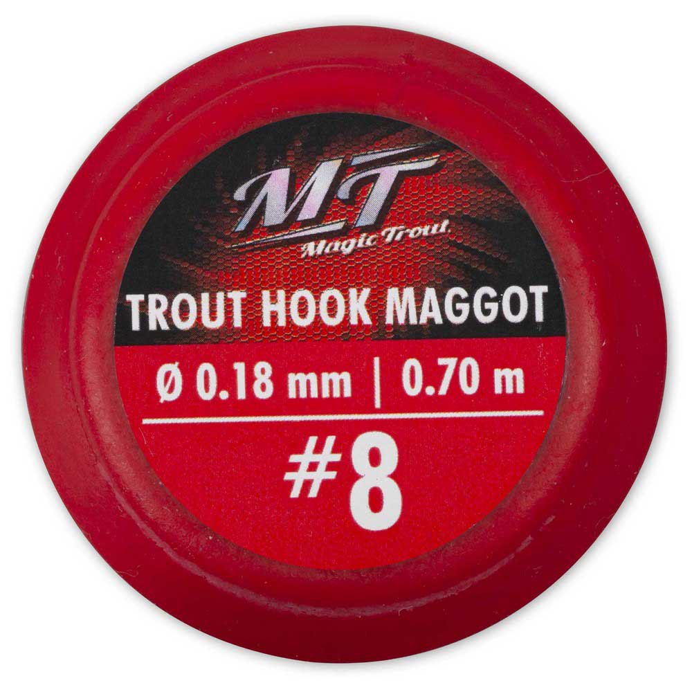 Купить Magic trout 4727102 Trout Maggot Связанные Крючки 200 см Бесцветный Silver 6  7ft.ru в интернет магазине Семь Футов