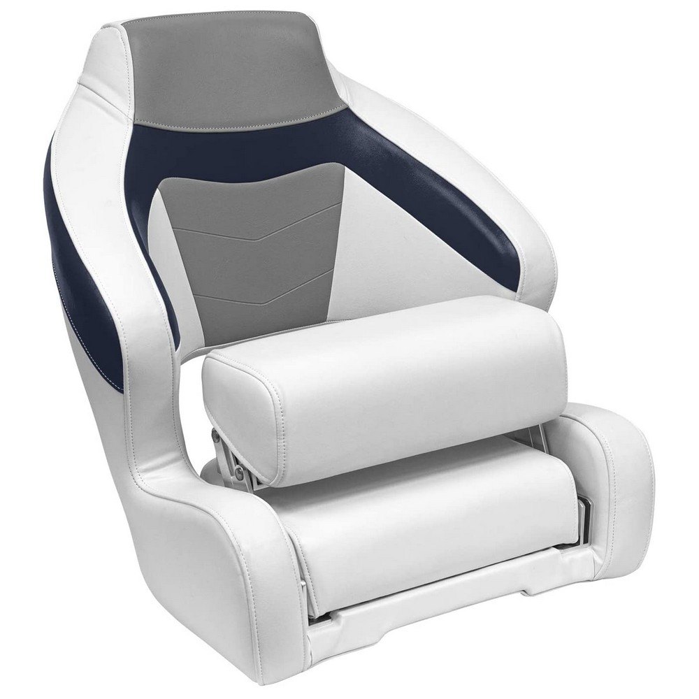 Купить Wise seating 144-33381773 Baja XL Bucket Flip Up Bolster Сиденье Белая White / Grey / Midnight 7ft.ru в интернет магазине Семь Футов