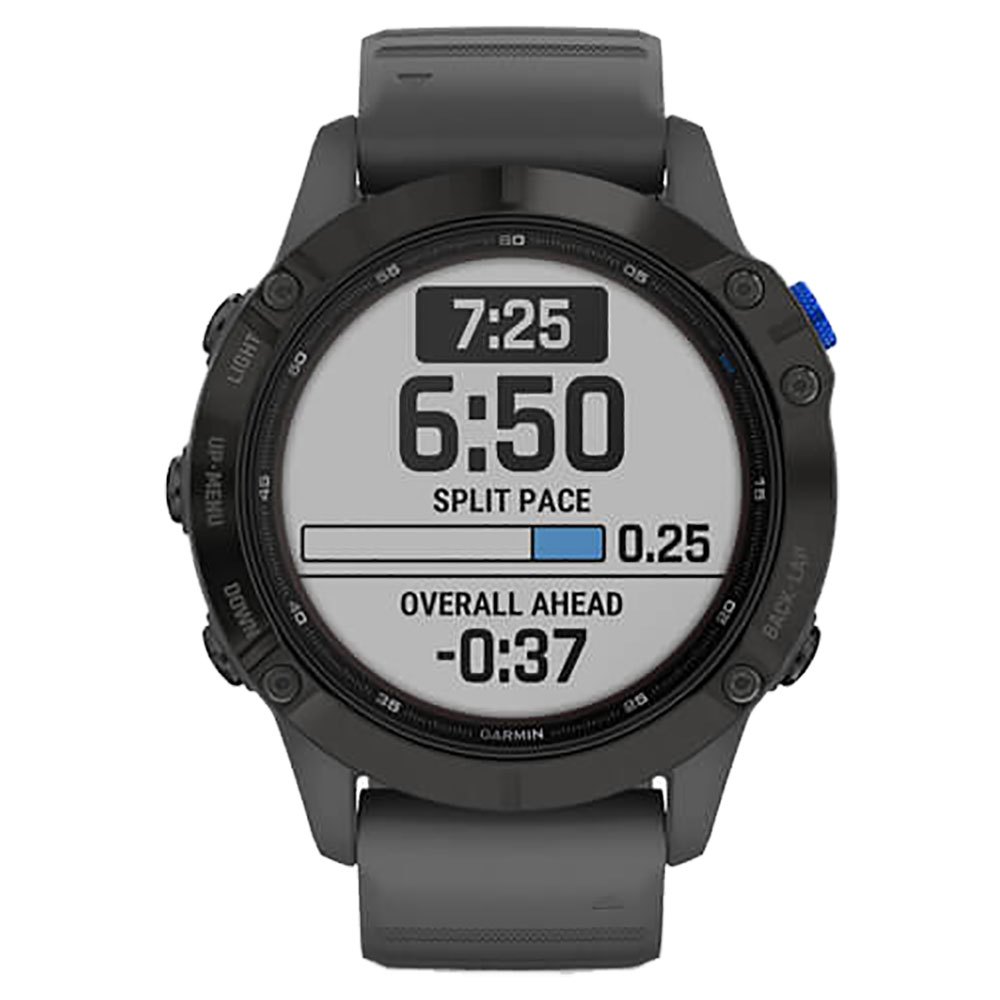 Купить Garmin 010-02410-11 Fenix 6 Pro Solar Часы Черный  Black / Grey 7ft.ru в интернет магазине Семь Футов