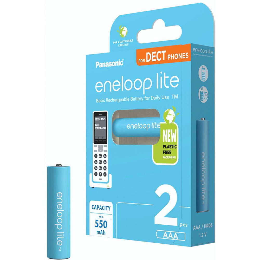 Купить Eneloop BK-4LCCE/2DE Аккумуляторная батарея 550mAh 2 единицы измерения Серебристый Silver 7ft.ru в интернет магазине Семь Футов
