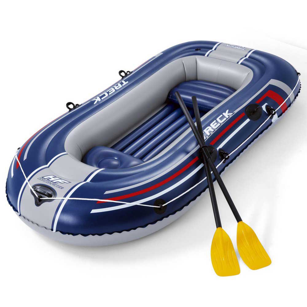 Купить Bestway 961068 Hydro-Force Treck X2 Set Надувная лодка Голубой Multicolour 2 Places  7ft.ru в интернет магазине Семь Футов