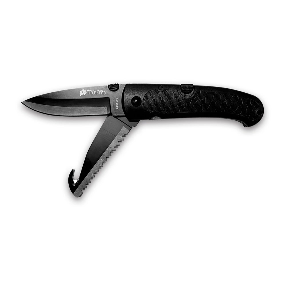 Купить Trento 131599 Fisherman 2 Blade Нож Серебристый  Black 7ft.ru в интернет магазине Семь Футов