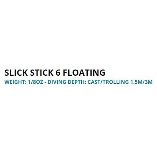 Купить Salmo QSU003 Slick Stick 60 Mm 3g Многоцветный  Real Holographic Shad 7ft.ru в интернет магазине Семь Футов