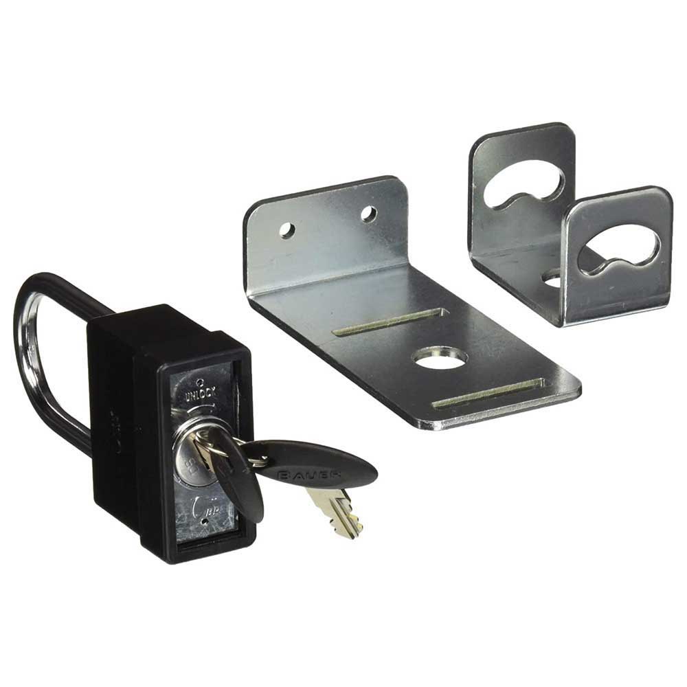 Купить Ap products 112-013705 Ключ с комплектом замка Черный Black / Grey 7ft.ru в интернет магазине Семь Футов