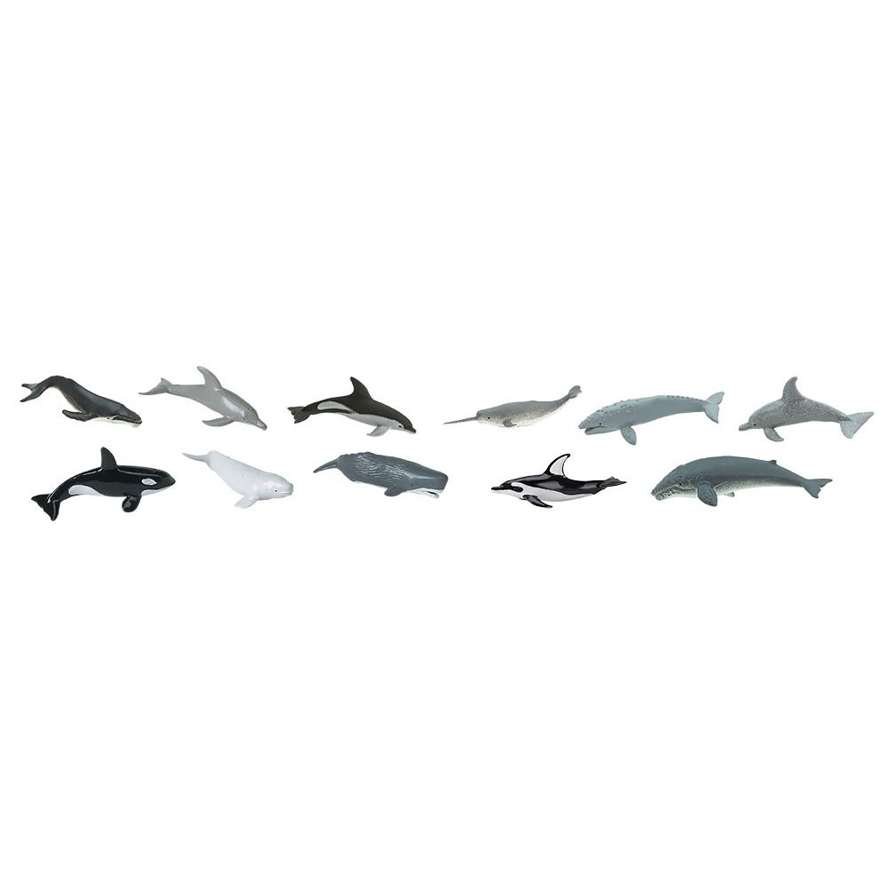 Купить Safari ltd S766504 Whales & Dolphins Bulk Bag Фигура Многоцветный Multicolor From 3 Years  7ft.ru в интернет магазине Семь Футов