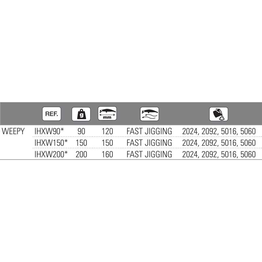 Купить Hart IHXW1505016 X-Weepy 150 Mm 150g Многоцветный  5016 7ft.ru в интернет магазине Семь Футов