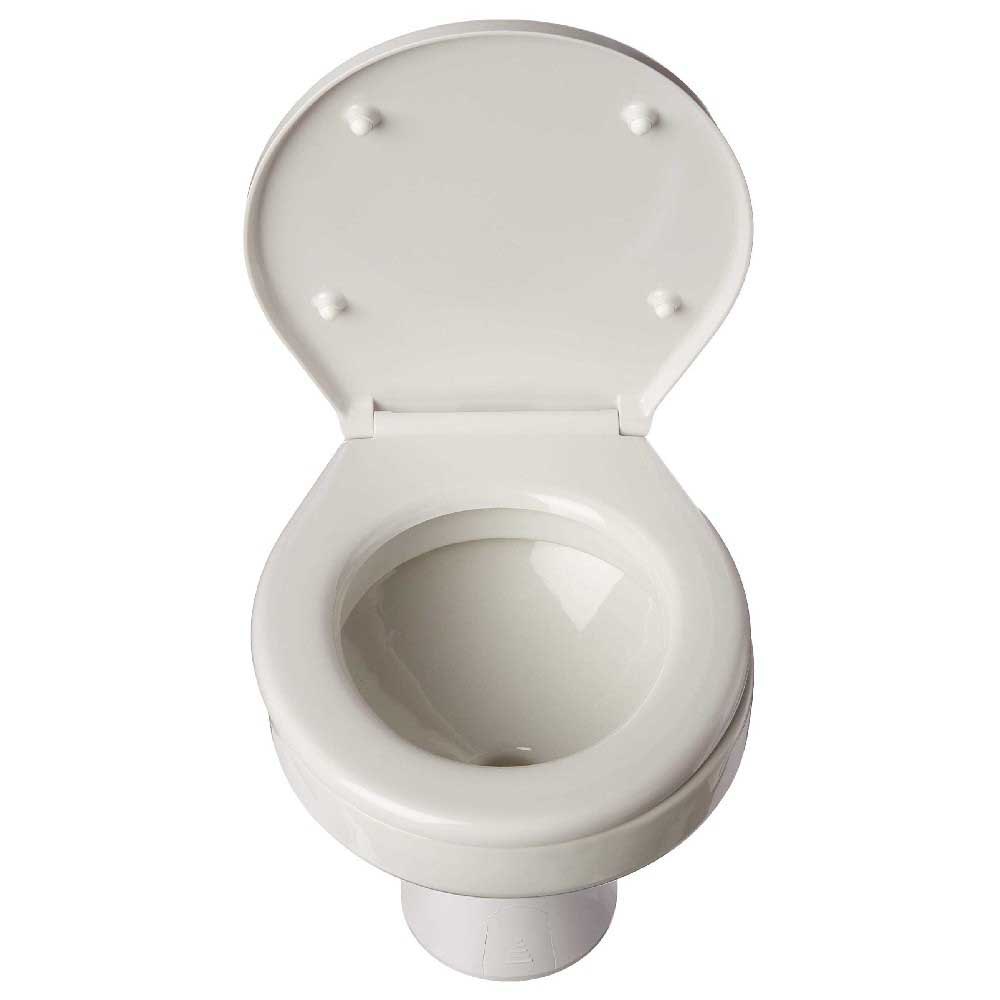 Купить Jabsco 6-370103092 Compact Электрический морской туалет Белая White 17 5/8 x 13 7/8 x 14´´  7ft.ru в интернет магазине Семь Футов