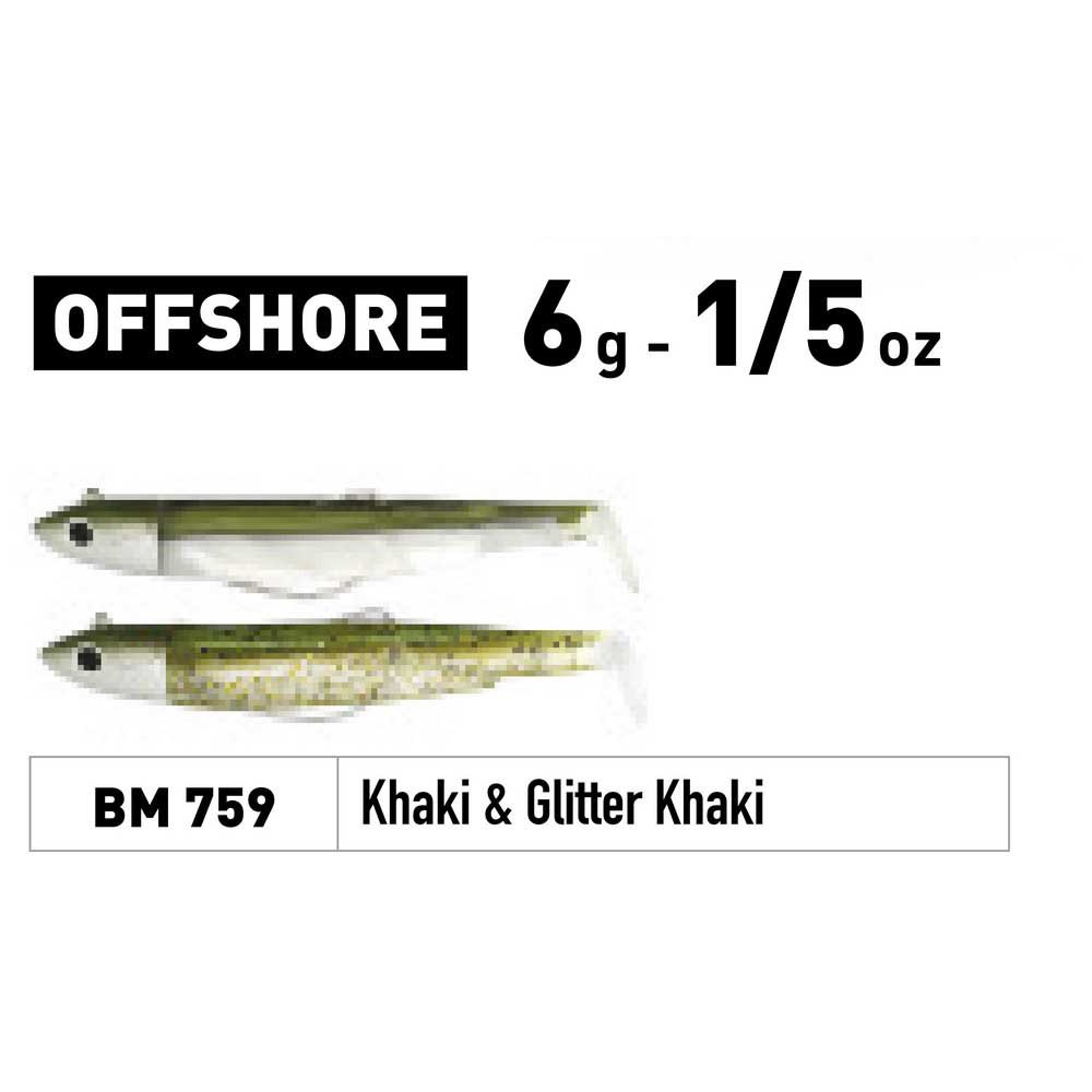 Купить Fiiish BM3036 Black Minnow Double Combo Offshore Мягкая приманка 70 mm 6g Многоцветный Electric Blue 7ft.ru в интернет магазине Семь Футов