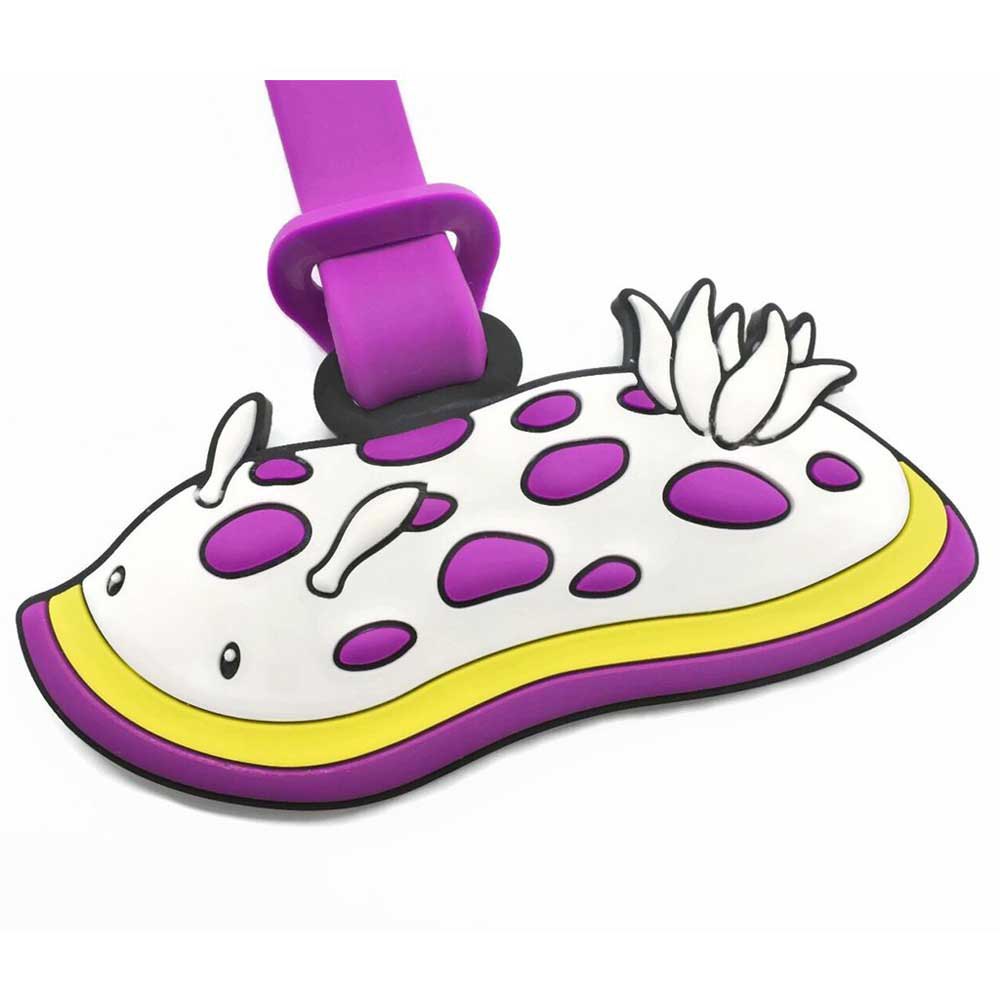 Купить Dive inspire BT-008 Tammy Кольцо для ключей Nudibranch Белая White / Purple / Yellow 7ft.ru в интернет магазине Семь Футов