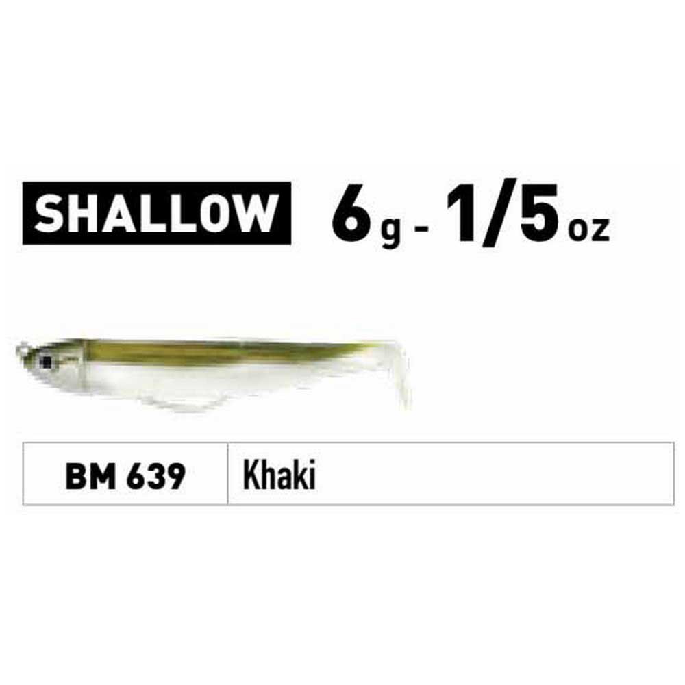 Купить Fiiish BM639 Black Minnow Combo Shallow Мягкая приманка 120 mm 6g Многоцветный Khaki 7ft.ru в интернет магазине Семь Футов