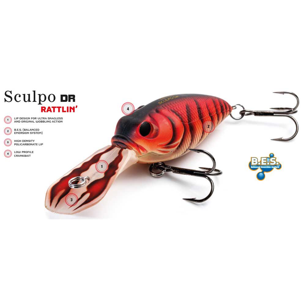 Купить Molix SCDRR-326 Sculpo DR Rattlin 55 Mm 14g Многоцветный MX Tennesseee Shad 7ft.ru в интернет магазине Семь Футов